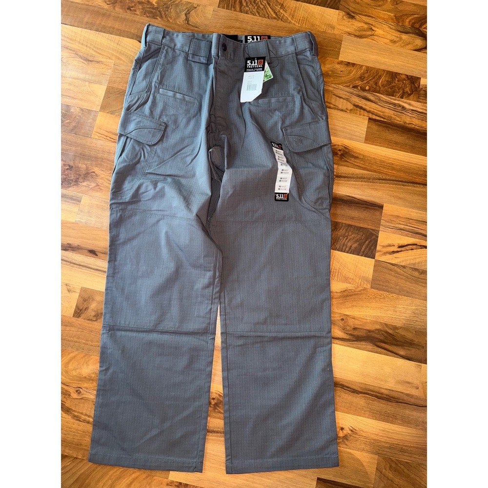 5.11 Tactical Stryke Pant Mens 36x30 Storm Gray New Ripstop Cargo 74369 gorpcore